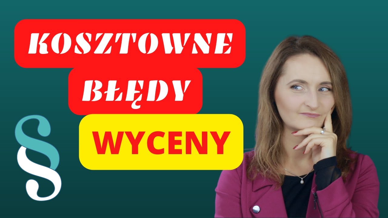 Najczęstsze błędy w wycenie usług - nie tylko prawnych - YouTube Zastosowanie Podejścia Kosztowego W Wycenie Nieruchomości