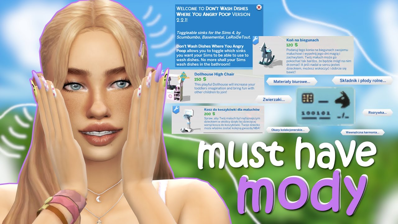 NAJLEPSZE MODY DO SIMS 4, MUSISZ je MIEĆ (serio) - YouTube Mody Do The Sims 4