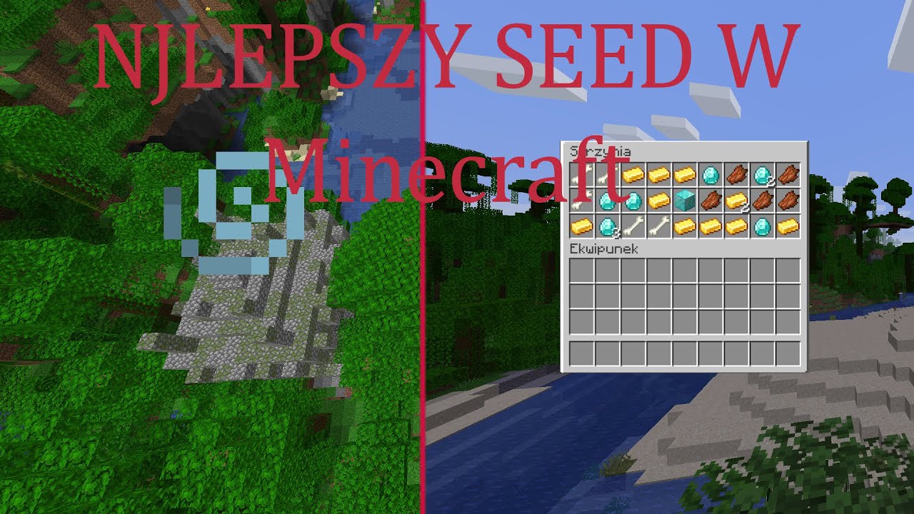 NAJLEPSZE SEEDY W MINECRAFT - YouTube Jak Wpisywac Seedy W Minecraft