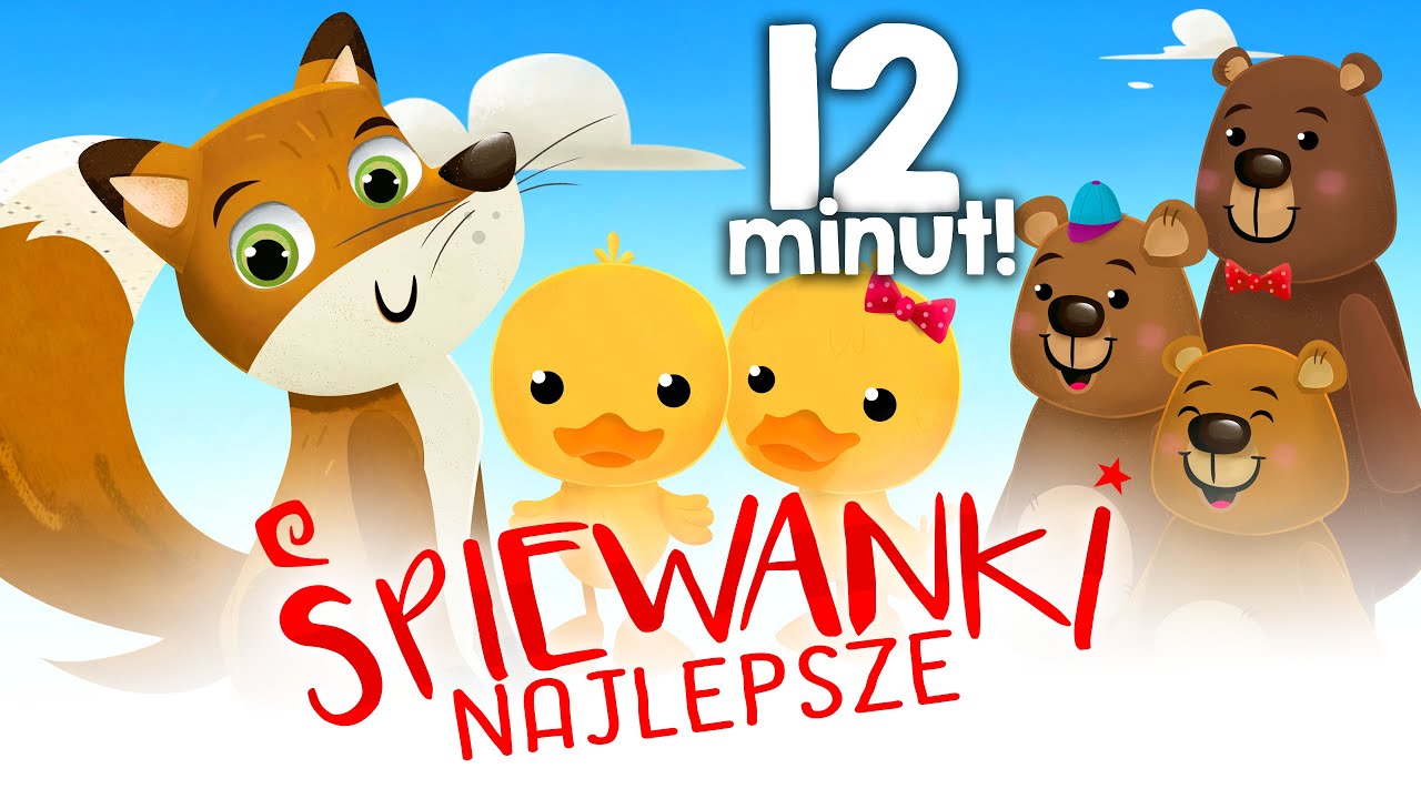 ☀️Najpopularniejsze polskie piosenki dla dzieci☀️ – składanka – cz.2 😍 Joanna Bernat Piosenki Dla Dzieci