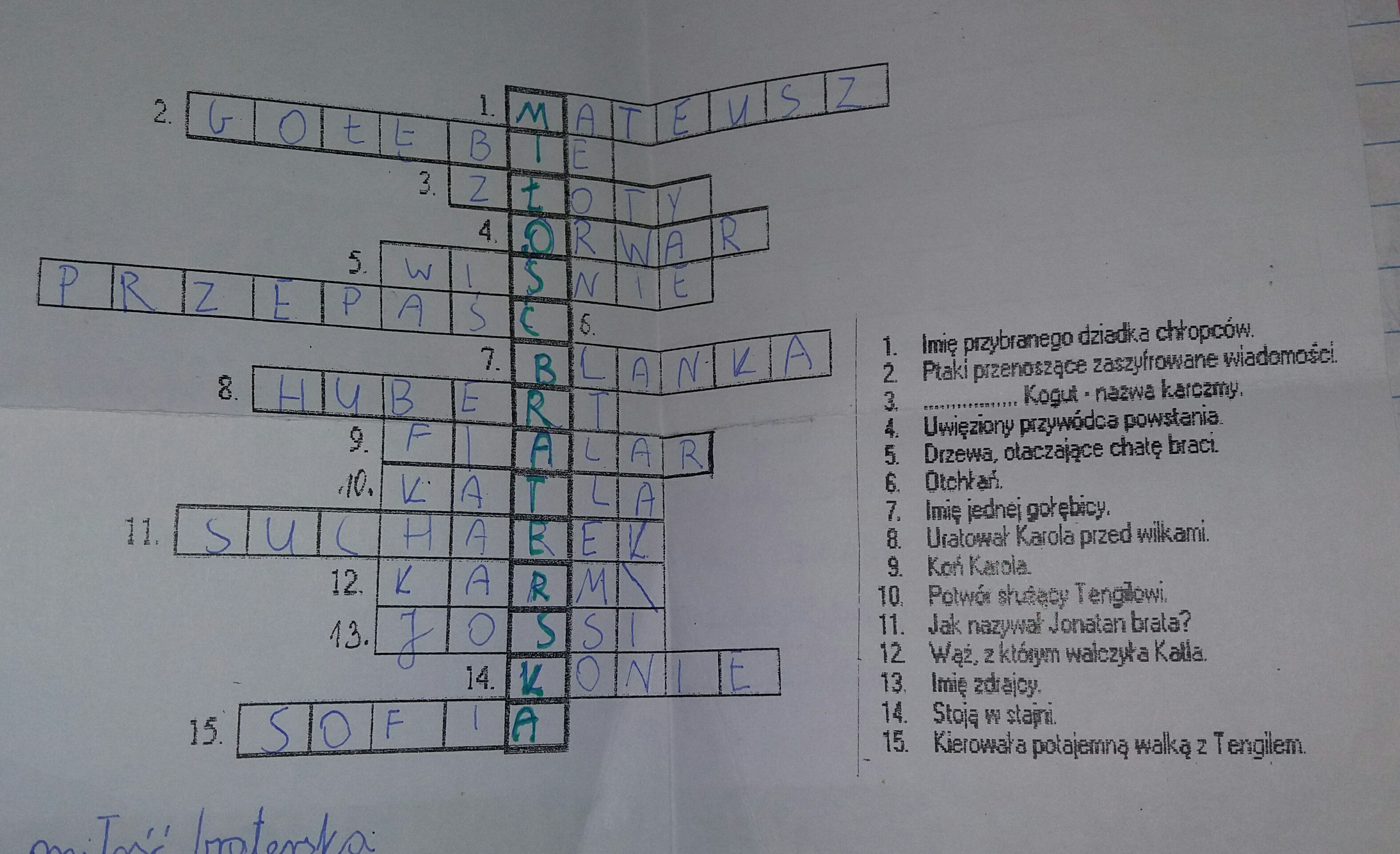 najważniejsze info o baśnji pt. ''bracia lwie serce'' - Brainly.pl Bracia Lwie Serce Karty Pracy