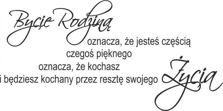 Bycie Rodzina Oznacza Ze Jestes Czescia Czegos Pieknego Cytat