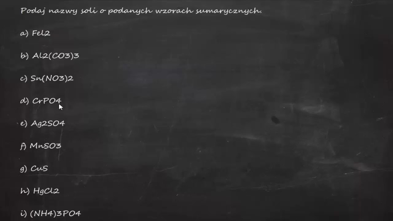 Napisz nazwy systematyczne soli o podanych wzorach. a) Fel2, b) Al2(CO3 Napisz Nazwy Systematyczne Soli O Podanych Wzorach
