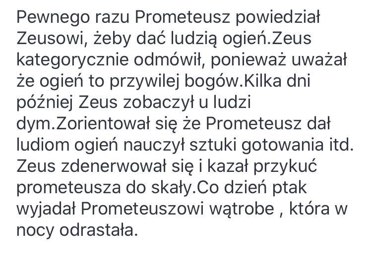 Napisz opowiadanie inspirowane mitem, pt. ,,moje spotkanie z Opowiadanie Inspirowane Mitem Lub Przypowieścią