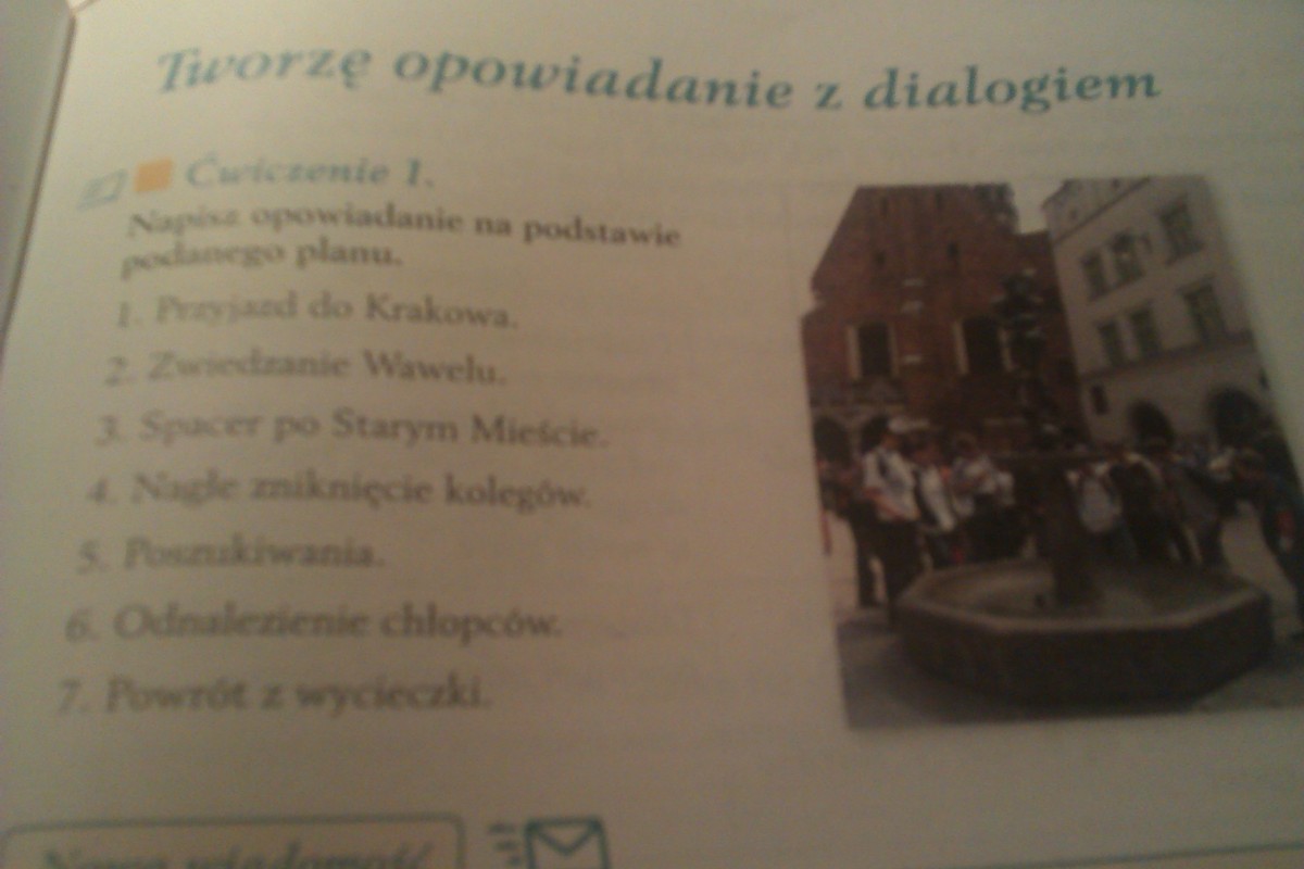 Napisz opowiadanie na podstawie podanego planu.1.Przyjazd do Krakowa 2 Według Podanego Planu Napisz Krótkie Opowiadanie Pt Mój Poranek