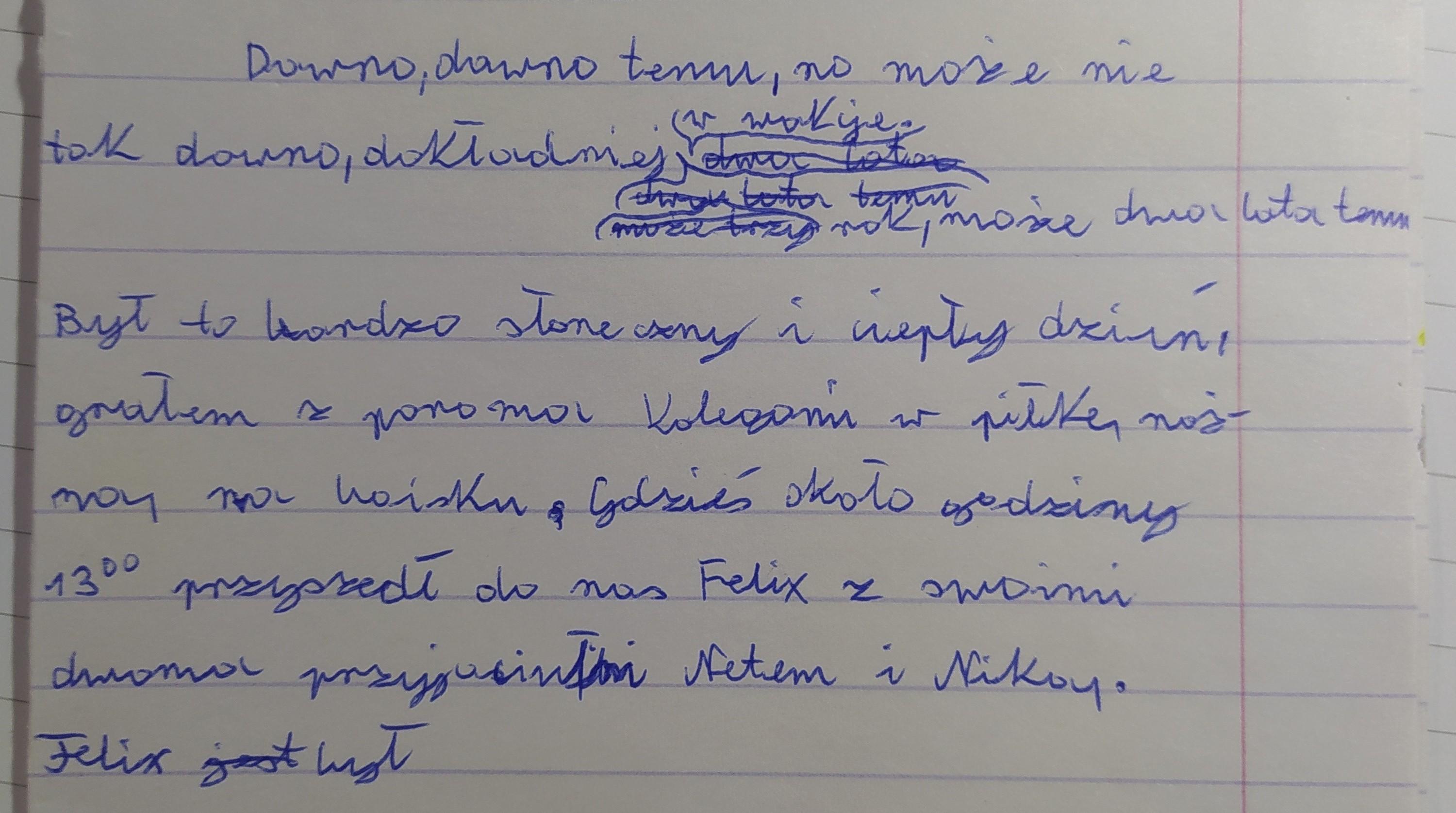 "Napisz opowiadanie o twoim spotkaniu z bohaterem lektury (oprócz Oskar Napisz W Zeszycie Kilka Zdań O Wybranej Przygodzie Psa Lampo