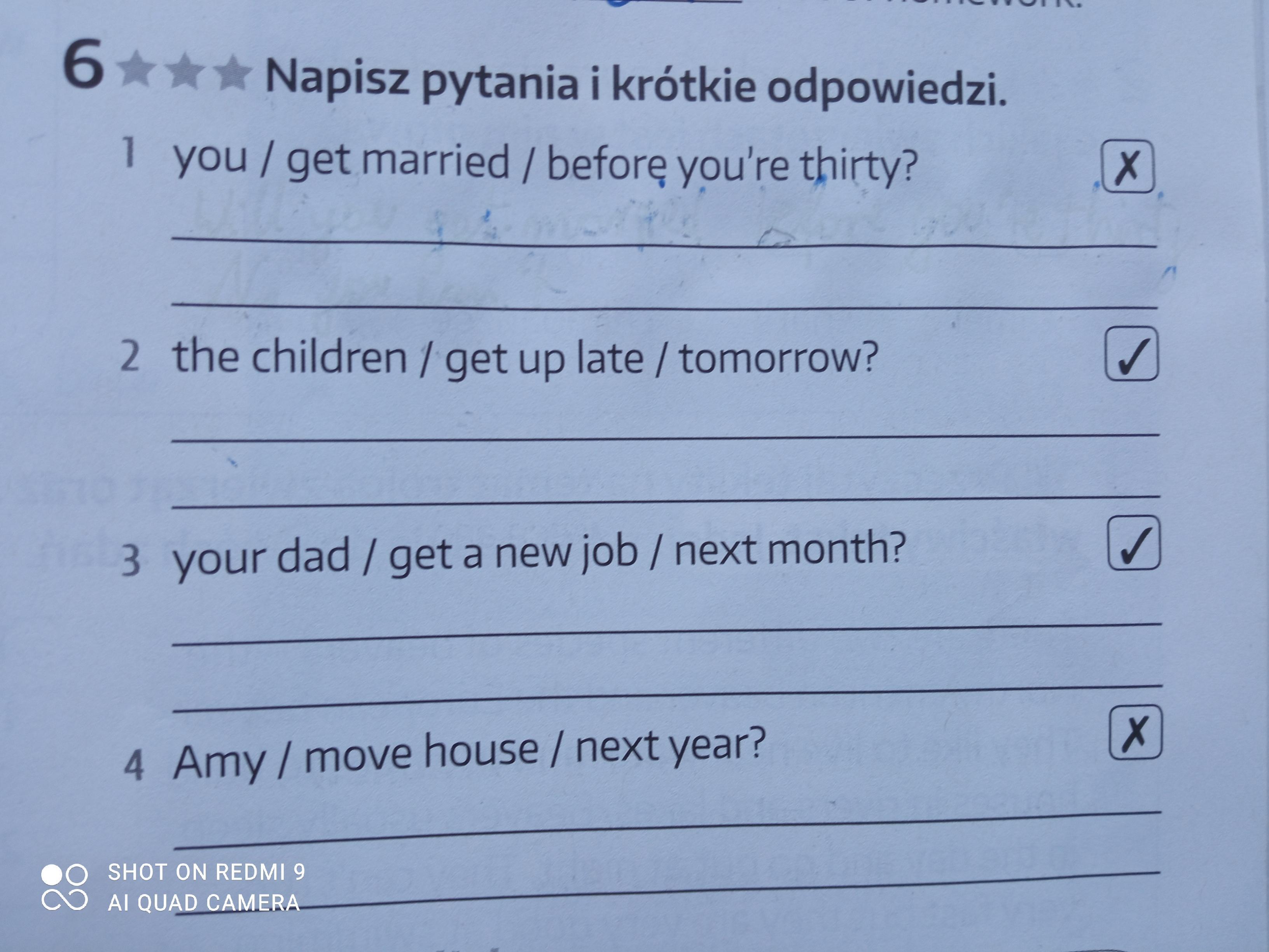 Napisz Pytania I Krótkie Odpowiedzi Do Zdań Z ćwiczenia 3