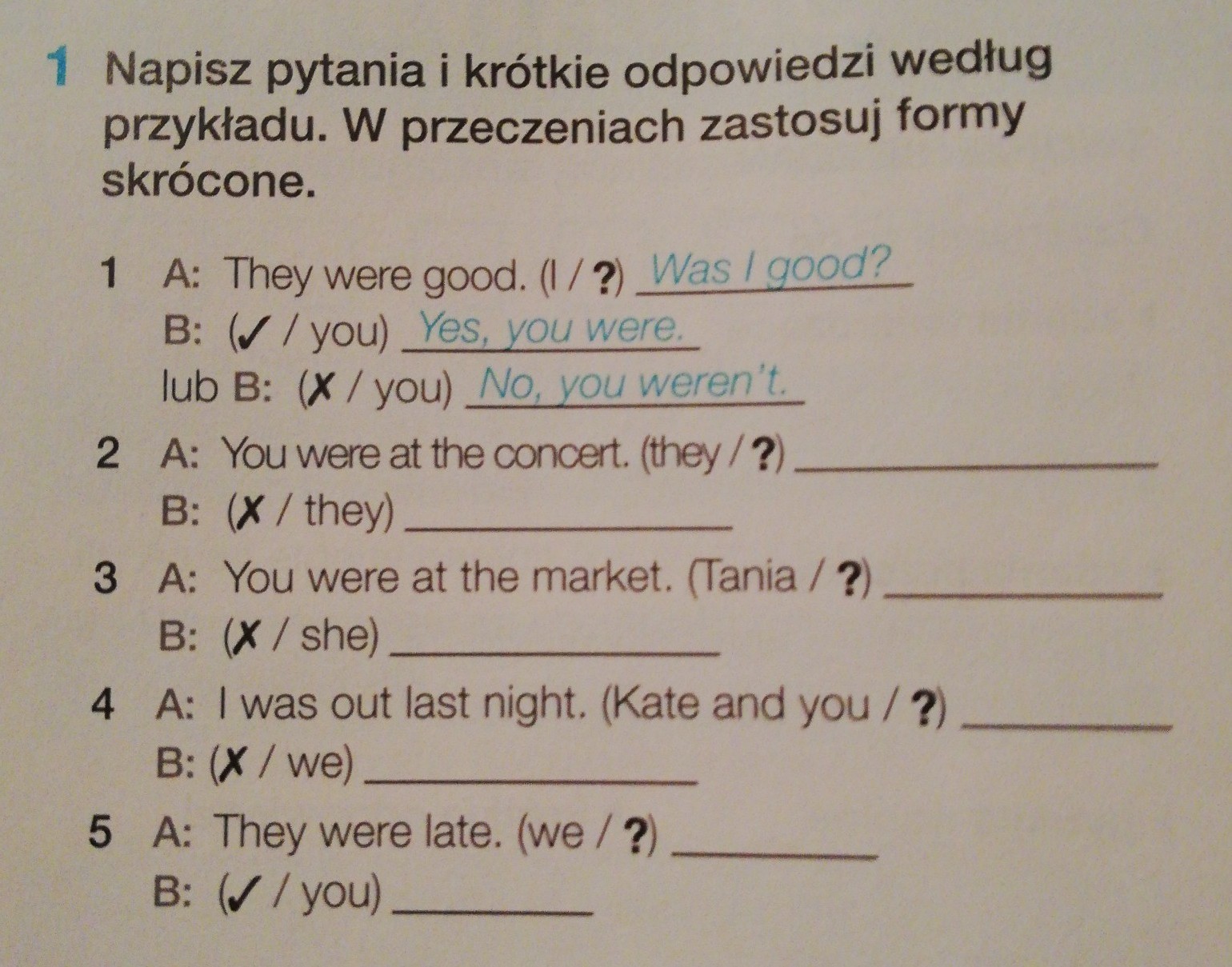 Napisz Krótkie Odpowiedzi Na Pytania Z ćwiczenia 3