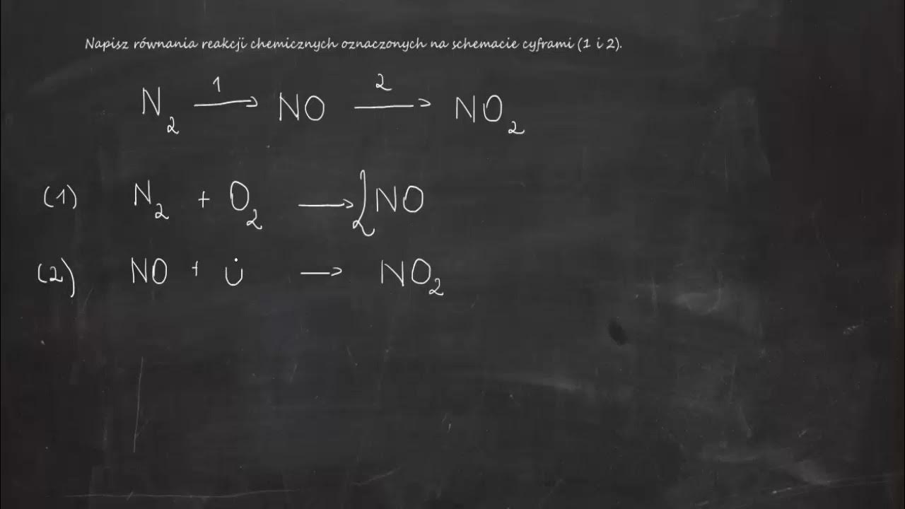 Napisz równania reakcji chemicznych oznaczonych na schemacie cyframi (1 Napisz Równania Reakcji Chemicznych Oznaczonych Na Schemacie Cyframi 1 4
