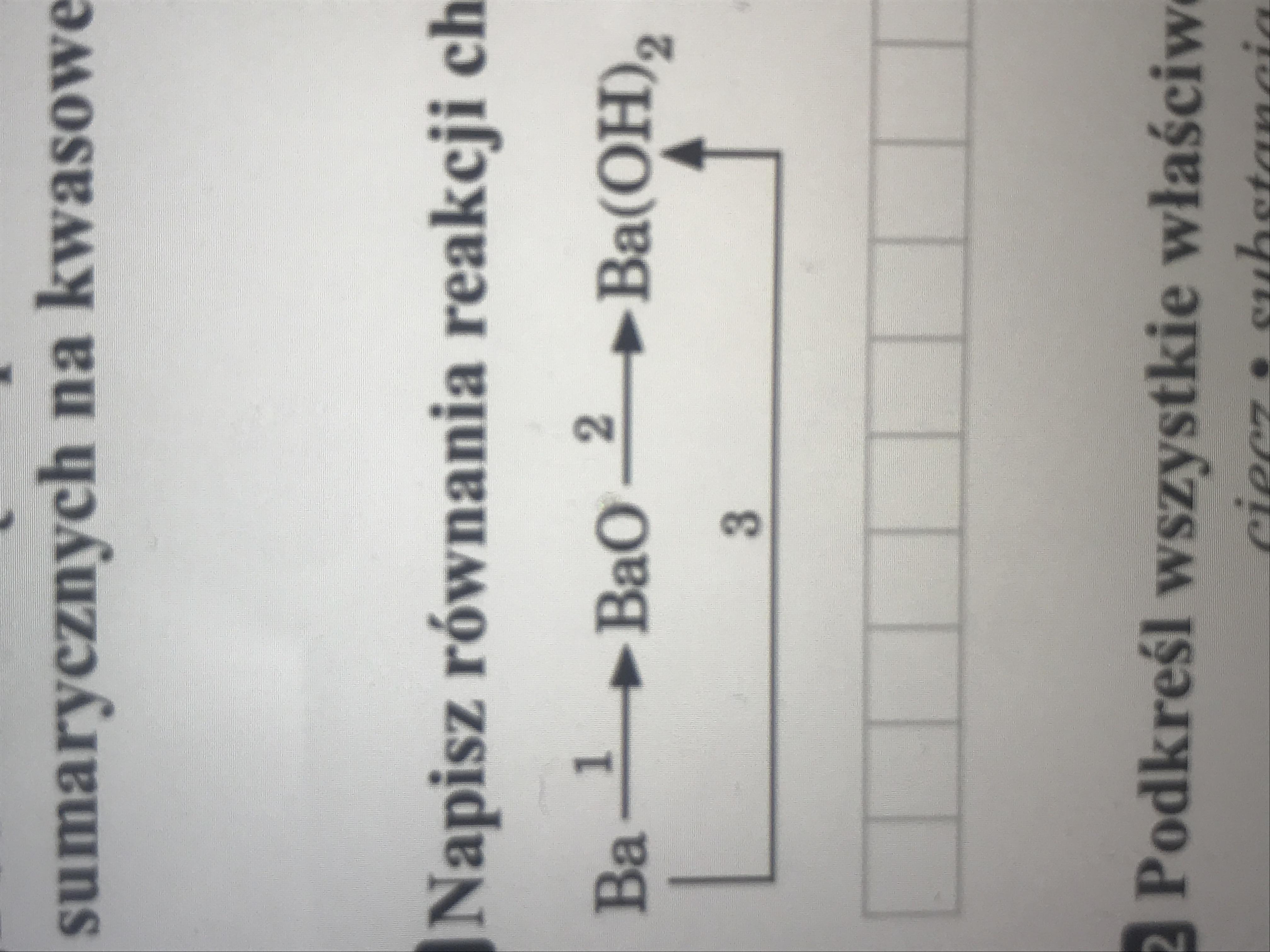 Napisz Rownania Reakcji Chemicznych Przedstawionych Na Schemacie