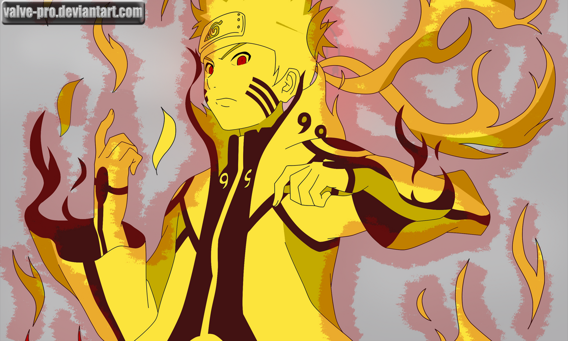 Naruto Kurama Mode First Time