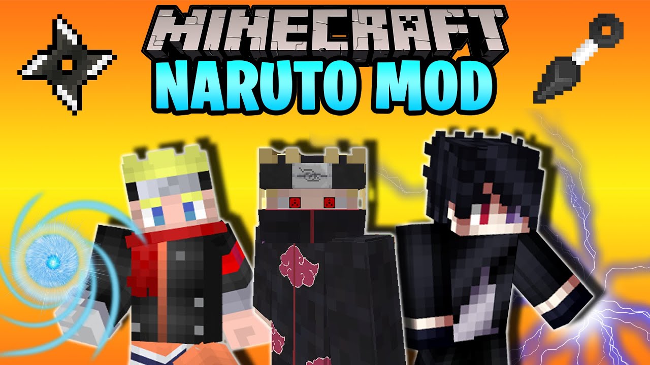 NARUTO MOD 1.7.10 - Minecraft Mod Review en Español | Jutsus, sharingan Minecraft Naruto Server 1 7 10