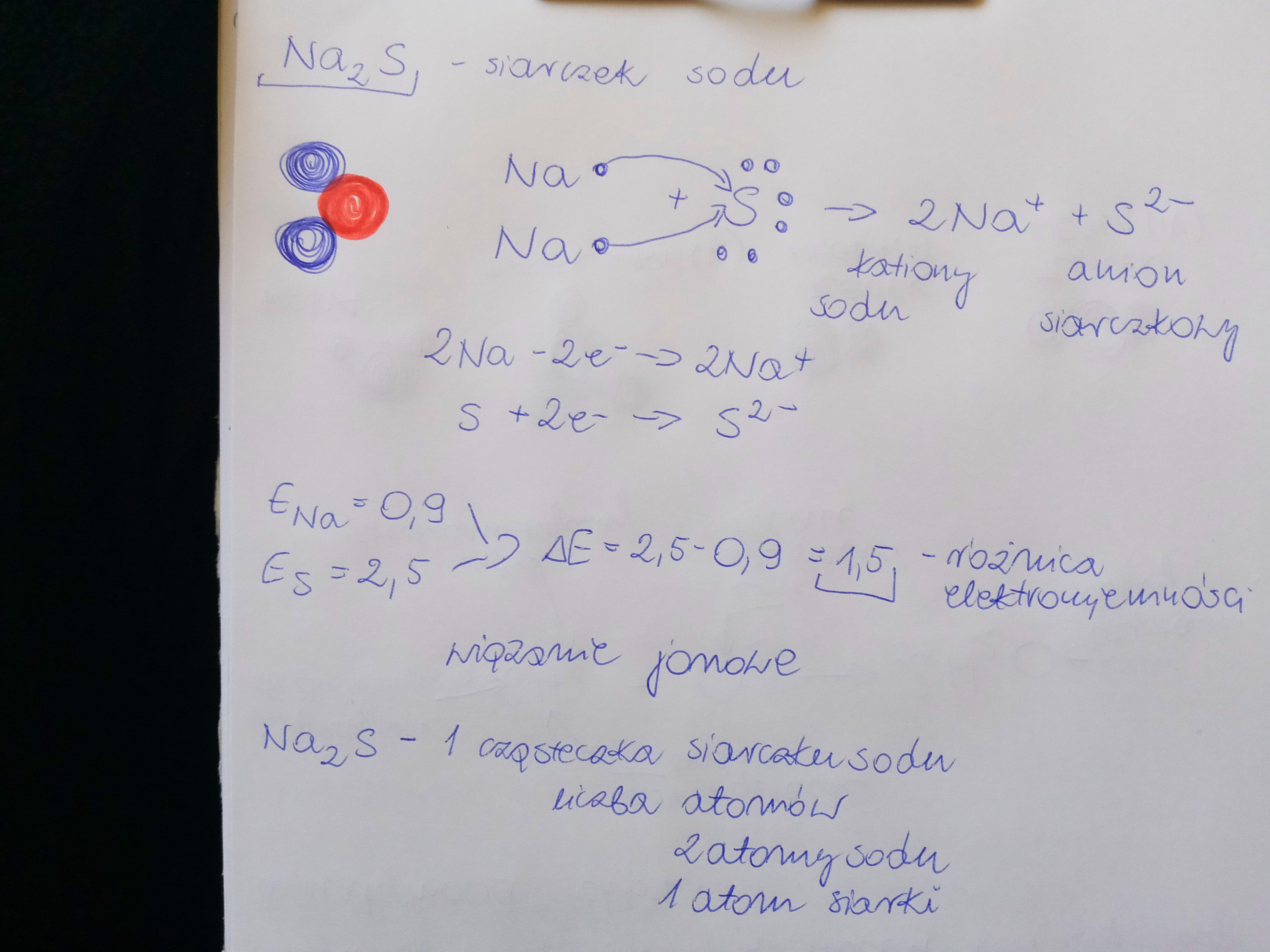 narysuj model cząsteczki siarczku sodu, podaj wzór elektronowy i Zaznacz Sposob Ktorym Nie Mozna Otrzymac Siarczku Sodu