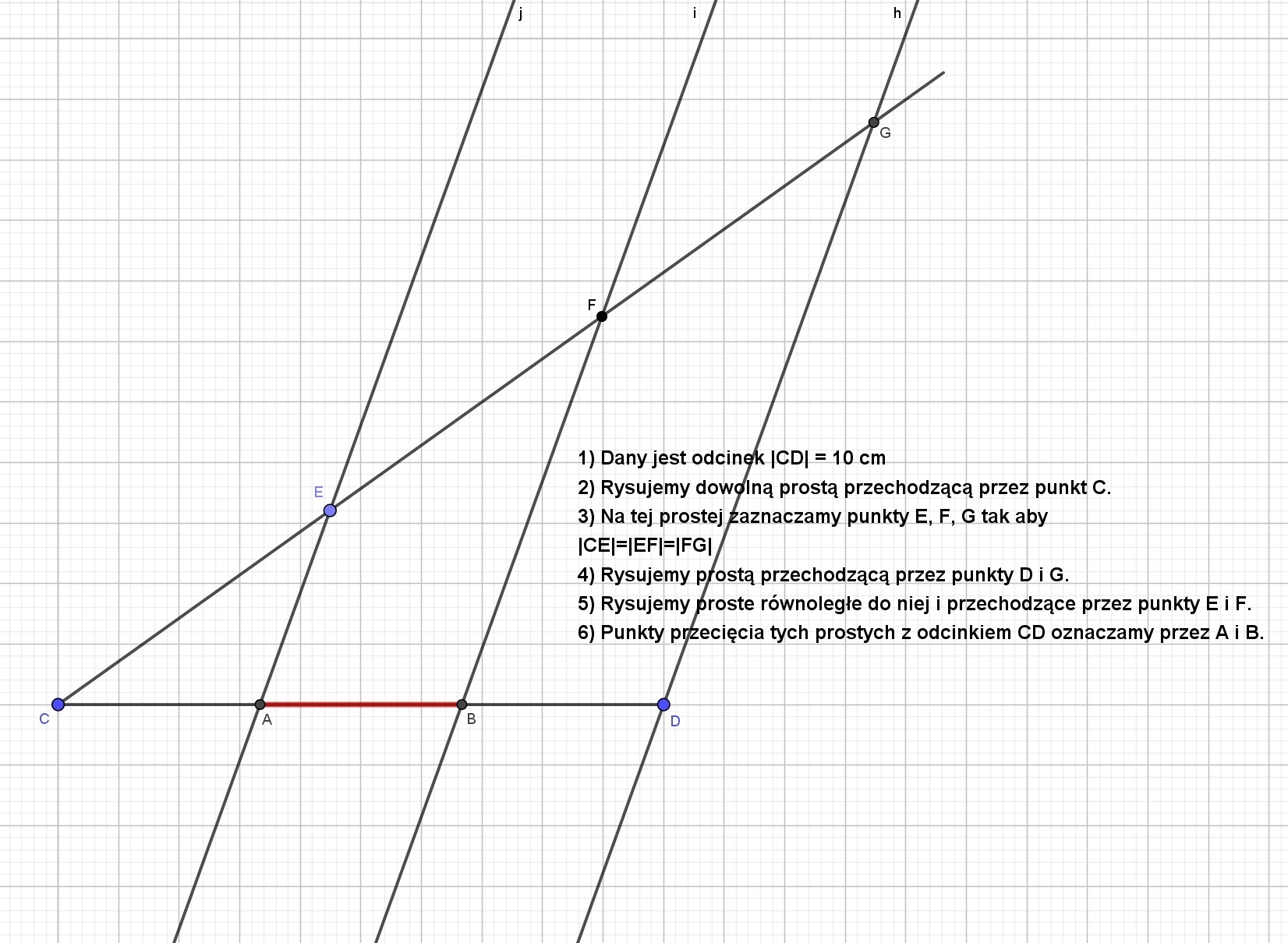 narysuj odcinek ab 3 razy krotszy od odcinka cd 10 cm - Brainly.pl Narysuj Odcinek Cd Dwa Razy Krótszy Od Odcinka Kl