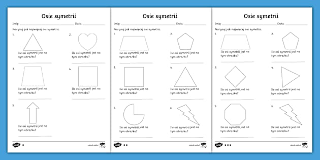 Geometria Klasa 3 Karty Pracy
