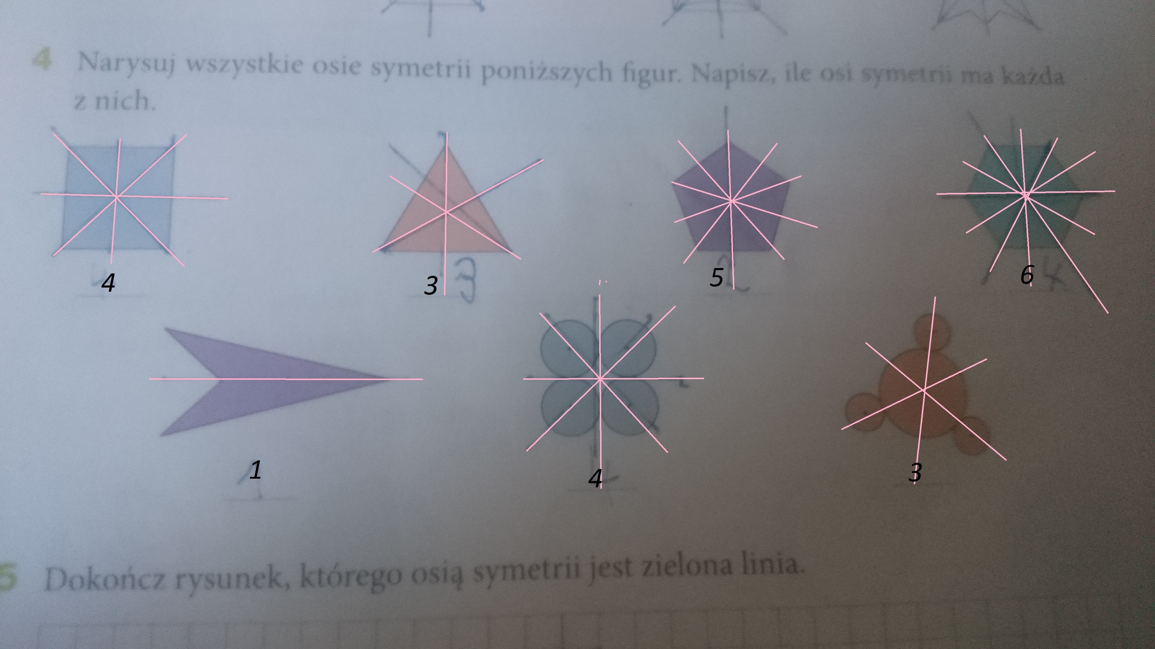 Narysuj Figury Przystające Do Poniższych Wielokątów