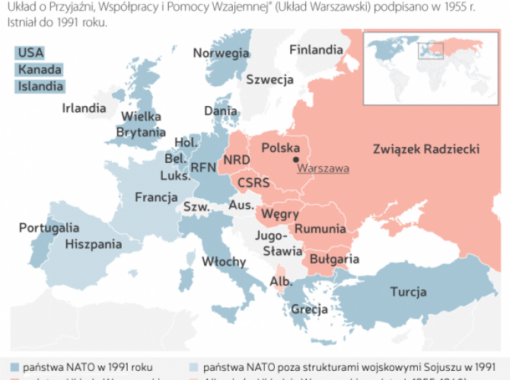 NATO i Układ Warszawski | dzieje.pl - Historia Polski Od Kiedy Polska Nalezy Do Nato