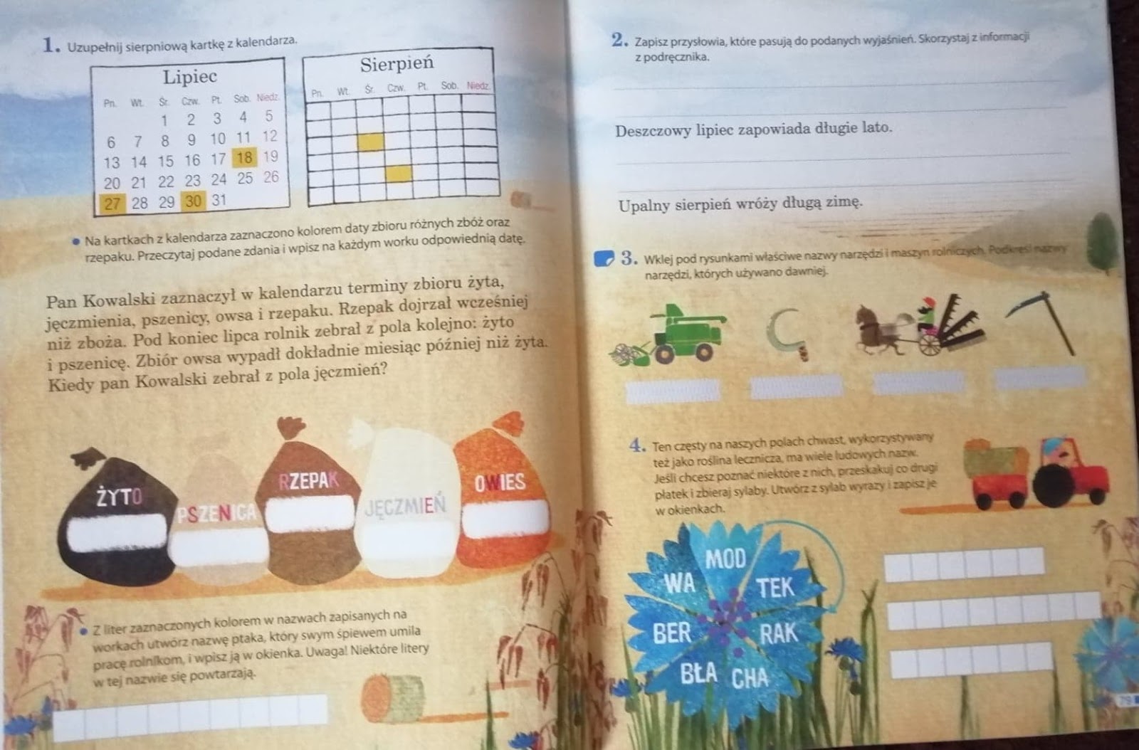 Elementarz Odkrywców Klasa 3 Część 4