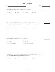 NC Math 3 EOC Released Test 70407 .pdf - Released Items Published Nc Math 3 Eoc Formula Sheet