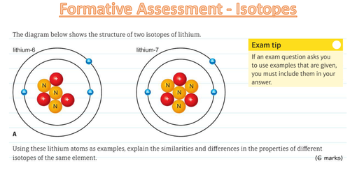 NEW EDEXCEL 9-1 COMBINED SCIENCE: C3 - C4 - ATOMIC STRUCTURE AND THE łączenie Się Atomów Równania Reakcji Chemicznych Sprawdzian Odpowiedzi