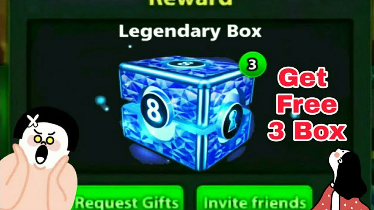 New Reward Link 8 Ball Pool Free ( 3 LEGENDARY BOX ) New Trick - YouTube 8 Ball Pool Legendary Box Reward Link 2022