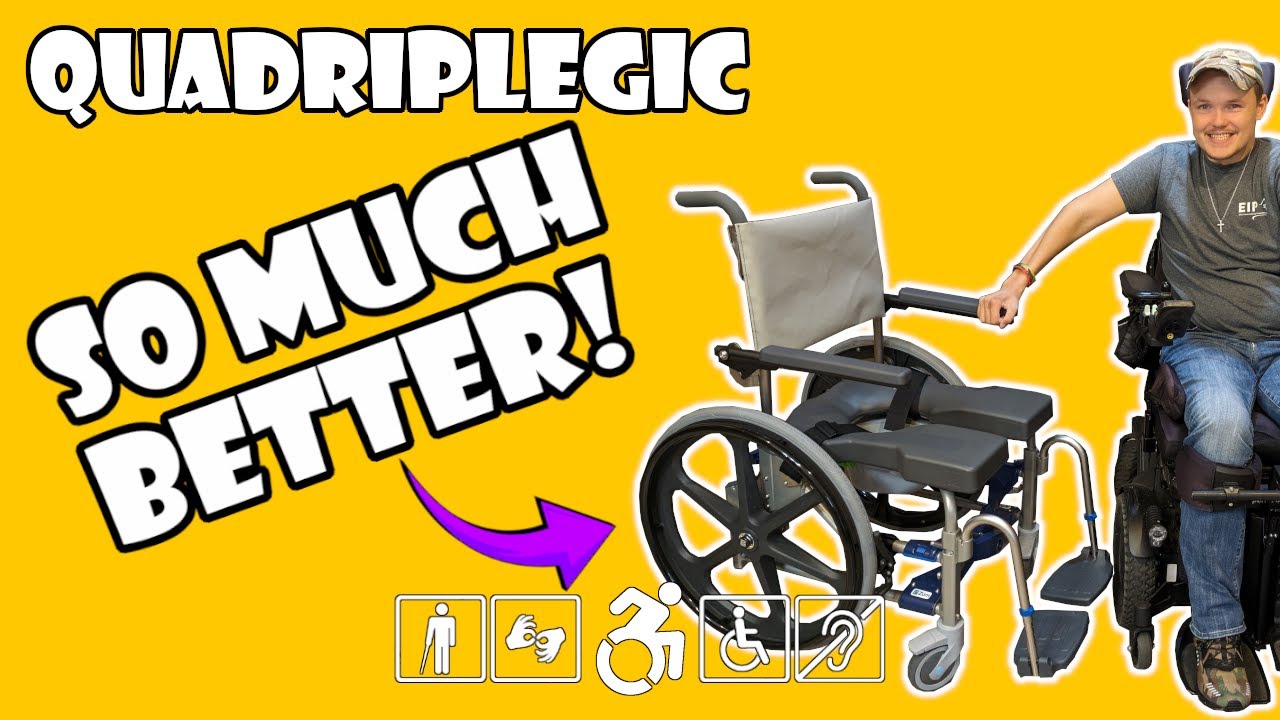 New Shower/Commode Wheelchair - Initial Reaction (Zum SP by RAZ Design Kolejny Raz Straciłam Swój Rozsądek