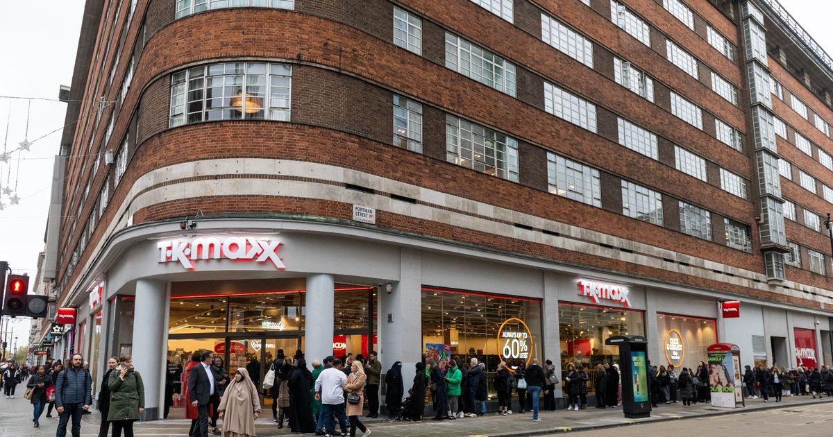 Tk Maxx London Oxford Street
