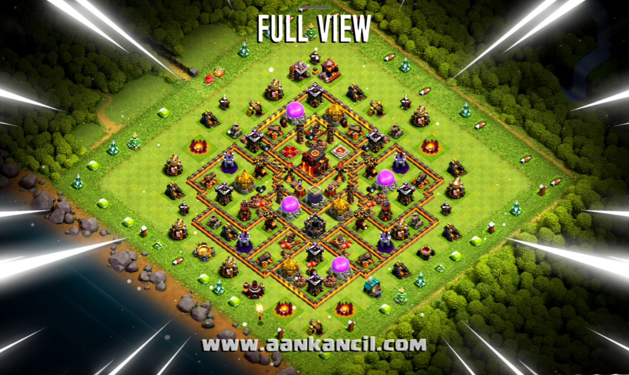 NEW UNBEATEN! TH10 Farming/Trophy Base with COPY LINK 2024! Town Hall Clash Of Clans Th10 Base