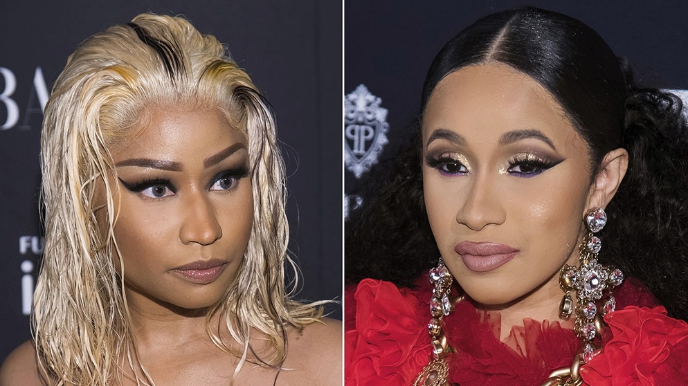 Nicki Minaj Without Makeup Vs Cardi B | Makeupview.co Nicki Minaj And Cardi B Makeup