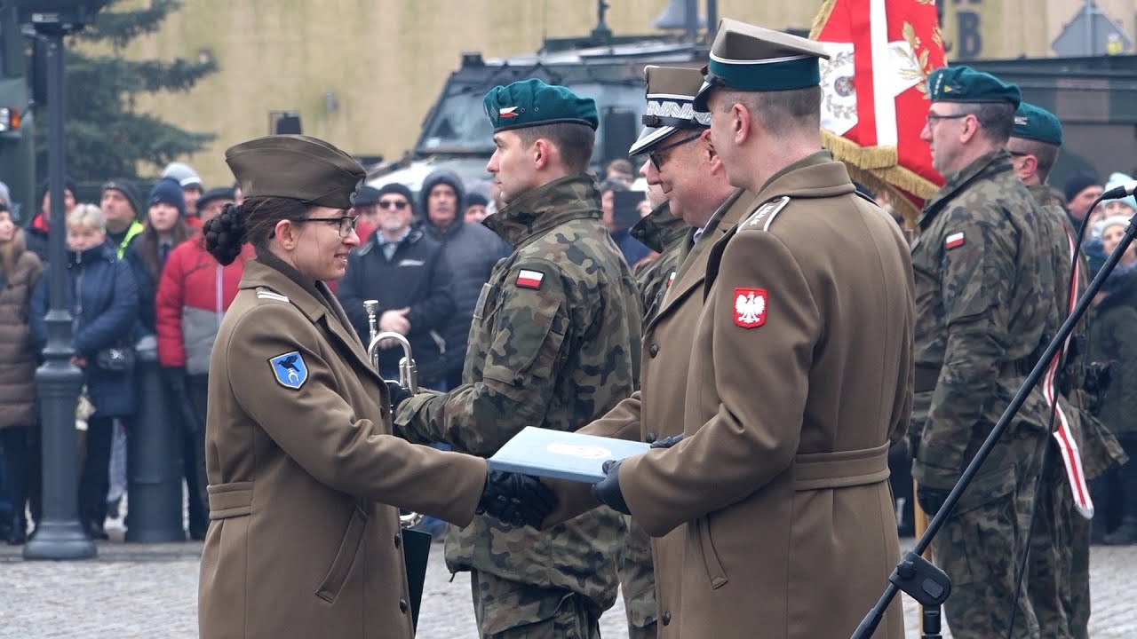 Nidzica. 167 żołnierzom wręczono akty mianowania na pierwszy stopień Mianowanie Na Pierwszy Stopień Podoficerski