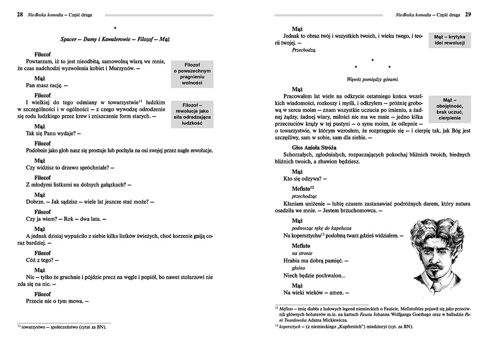 Nie-Boska komedia - Zygmunt Krasiński | lektury szkolne z omówieniem Nie Boska Komedia Pytania I Odpowiedzi