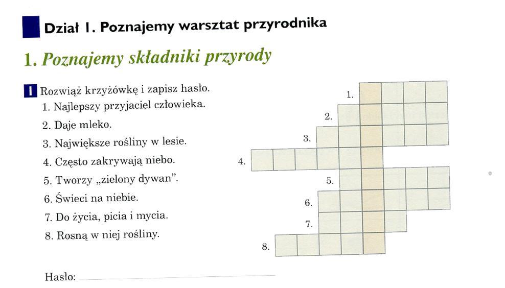 Nie umiem odpowiedzieć na pytanie z krzyżówki Rosną w niej rośliny Pytania Na Kartkówke Z Krzyżaków