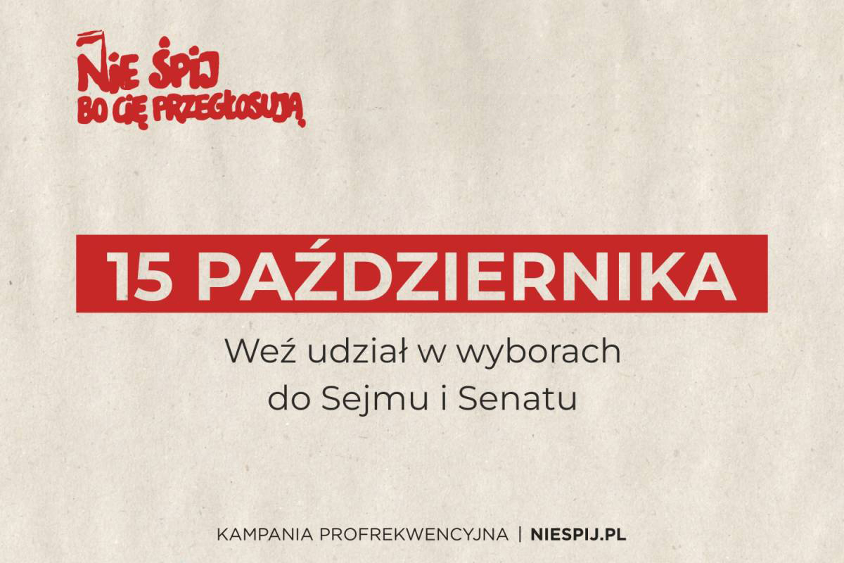 #NieŚpijBoCięPrzegłosują | Oficjalna strona Miasta i Gminy Piaseczno Nie Mów Słucham Bo Cie Wyrucham