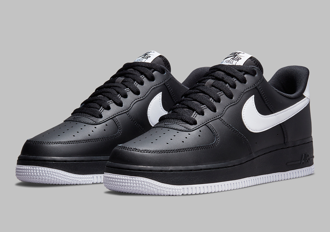 Nike Air Force 1 Low Black White DC2911-002 | SneakerNews.com Air Force One Black And White