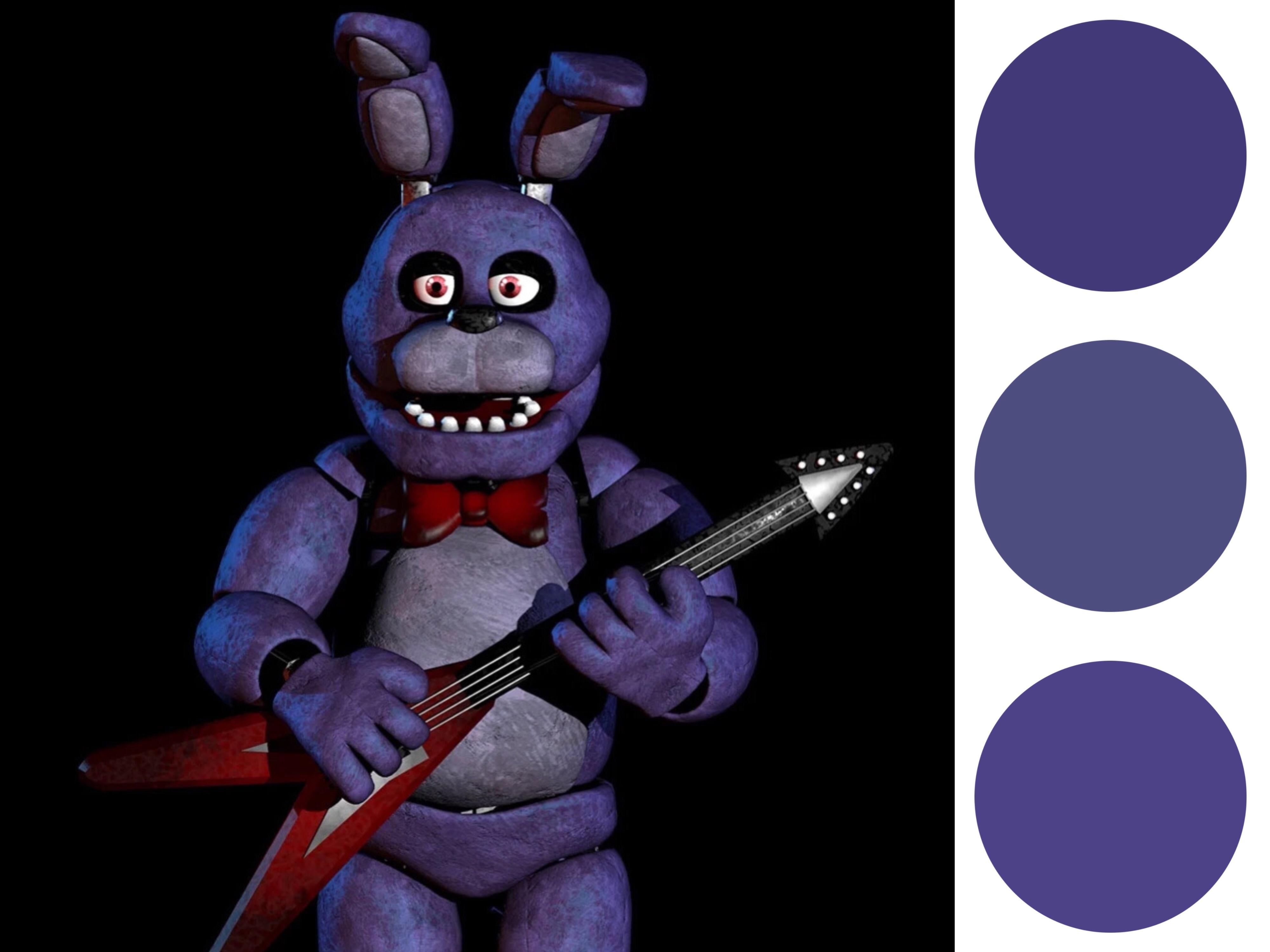 Is Bonnie Purple Or Blue