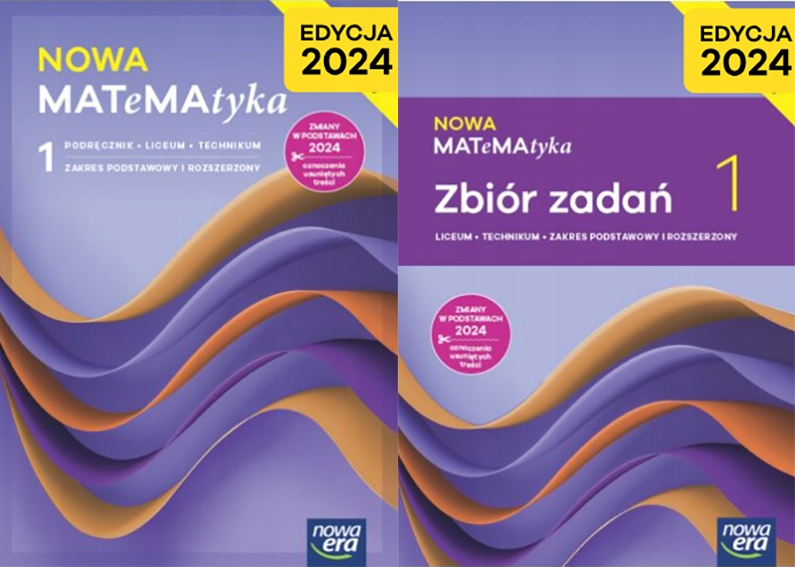 NOWA MATeMAtyka 1 LO KOMPLET Rozszerzony NOWA ERA Edycja 2024 Podrecznik Matematyka Nowa Era Liceum Pdf