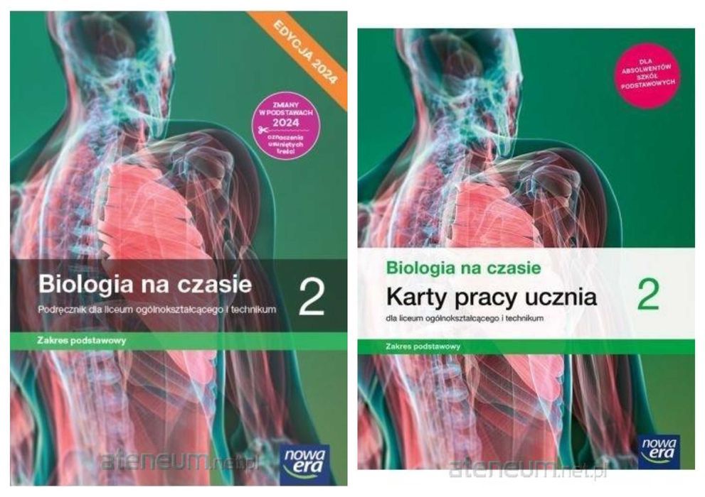 _NOWE_ Biologia Na czasie 2 Karty pracy + Podręcznik ZP 2024 Nowa Era Nowa Era Biologia Rozszerzona 2