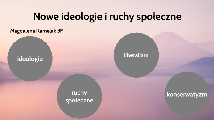 Nowe ideologie i ruchy społeczne by magda lalala on Prezi Notatka Z Lekcji Nowe Ideologie