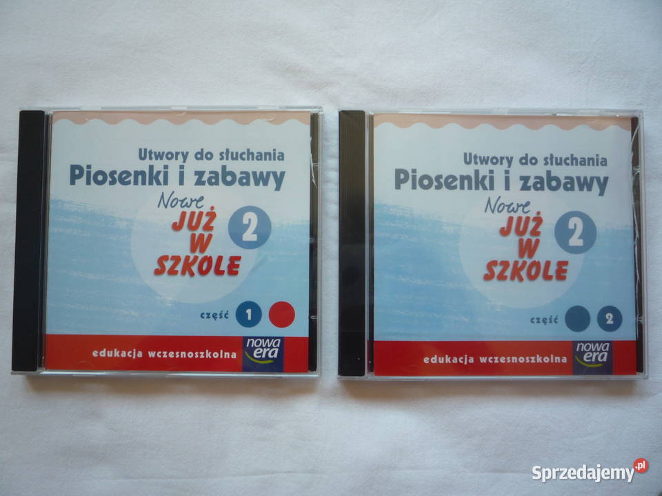 Nowe Już w szkole 2 cz 1/2 Płyta CD Piosenki Muzyka Nowa Era Szczecin Nowa Era Muzyka Klasa 2 Piosenki