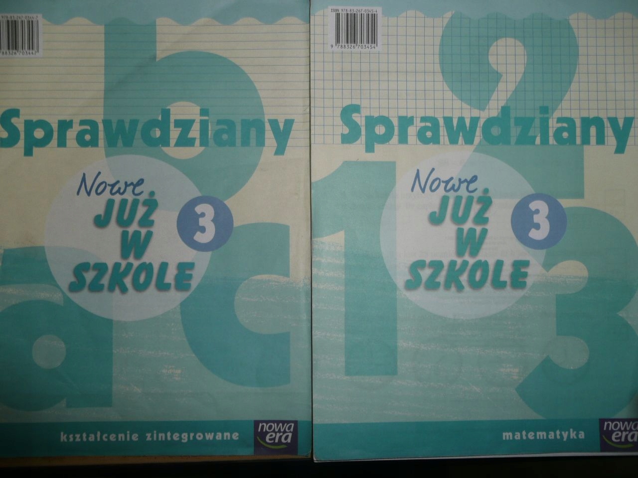 NOWE JUŻ W SZKOLE 3 sprawdziany CAŁOROCZNE TESTY (7853858789 Nasza Szkoła Klasa 3 Sprawdziany