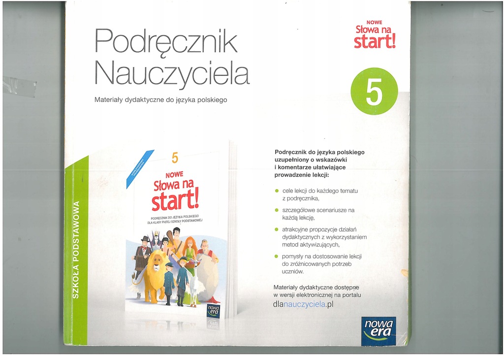 NOWE SŁOWA NA START KL 5 PODRĘCZNIK NAUCZYCIELA - 13191947910 Nowe Słowa Na Start Klasa 8 E Podręcznik