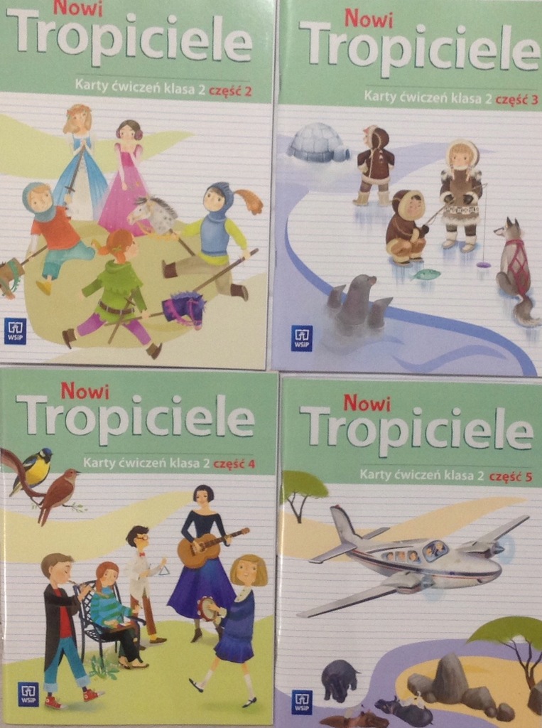 NOWI TROPICIELE KLASA 2 PAKIET 4 CZĘŚCI ĆWICZEŃ - 7640548987 Nowi Tropiciele Klasa 2 Testy Sprawdzające Listopad