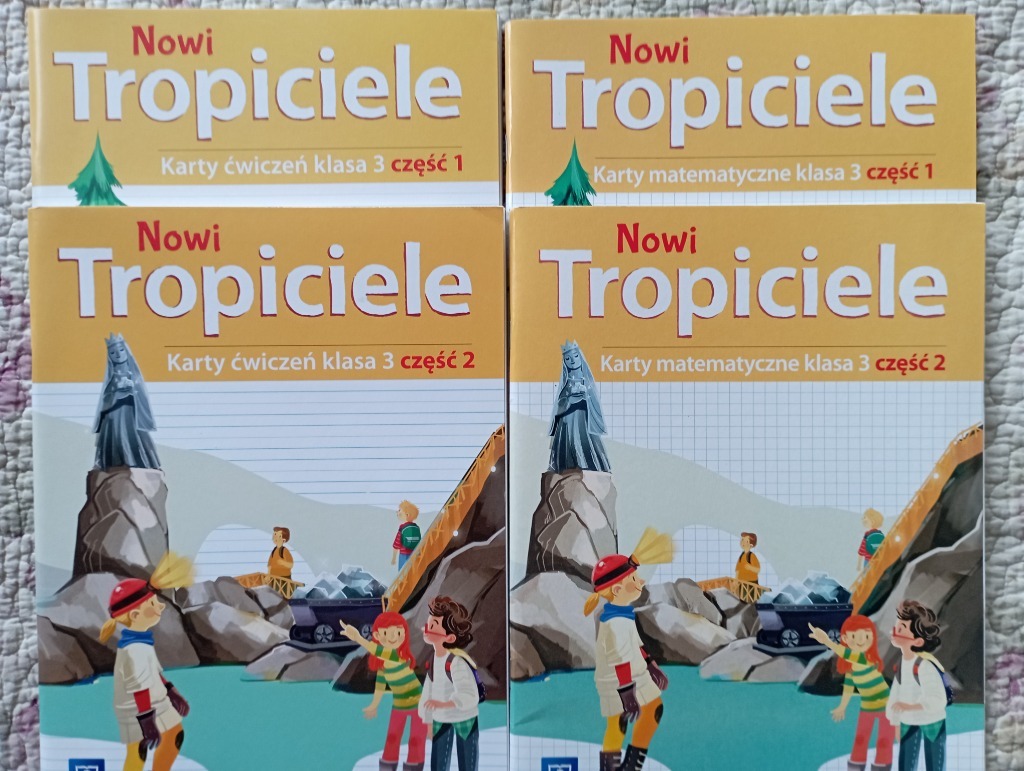 Nowi Tropiciele klasa 3 zeszyty ćw. do polskiego i matematyki części 1 Nowi Tropiciele Klasa 3 Czesc 1 Odpowiedzi