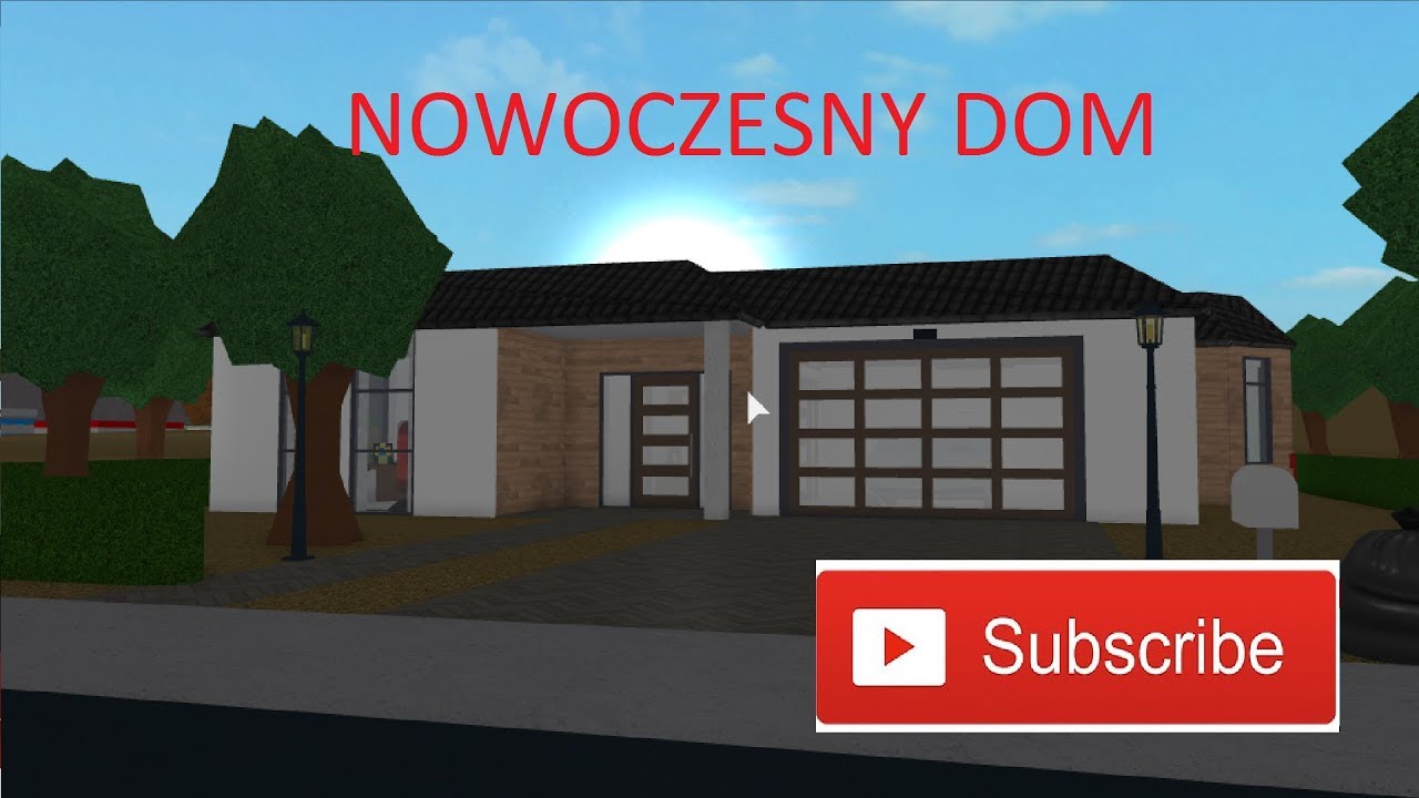 Nowoczesne Domy Bloxburg Jak Zbudowac Ladny Dom W Bloxburg