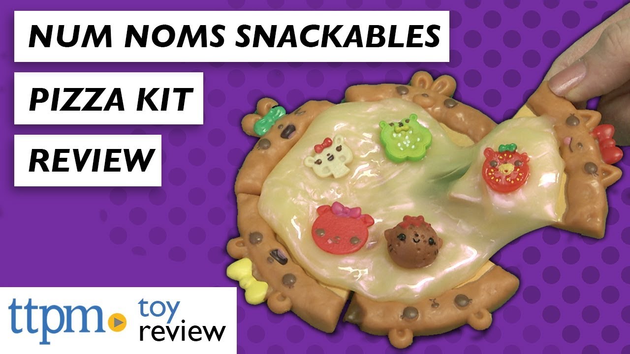 Num Noms Snackables Pizza Kit from MGA Entertainment - YouTube Num Noms Snackables Pizza Kit
