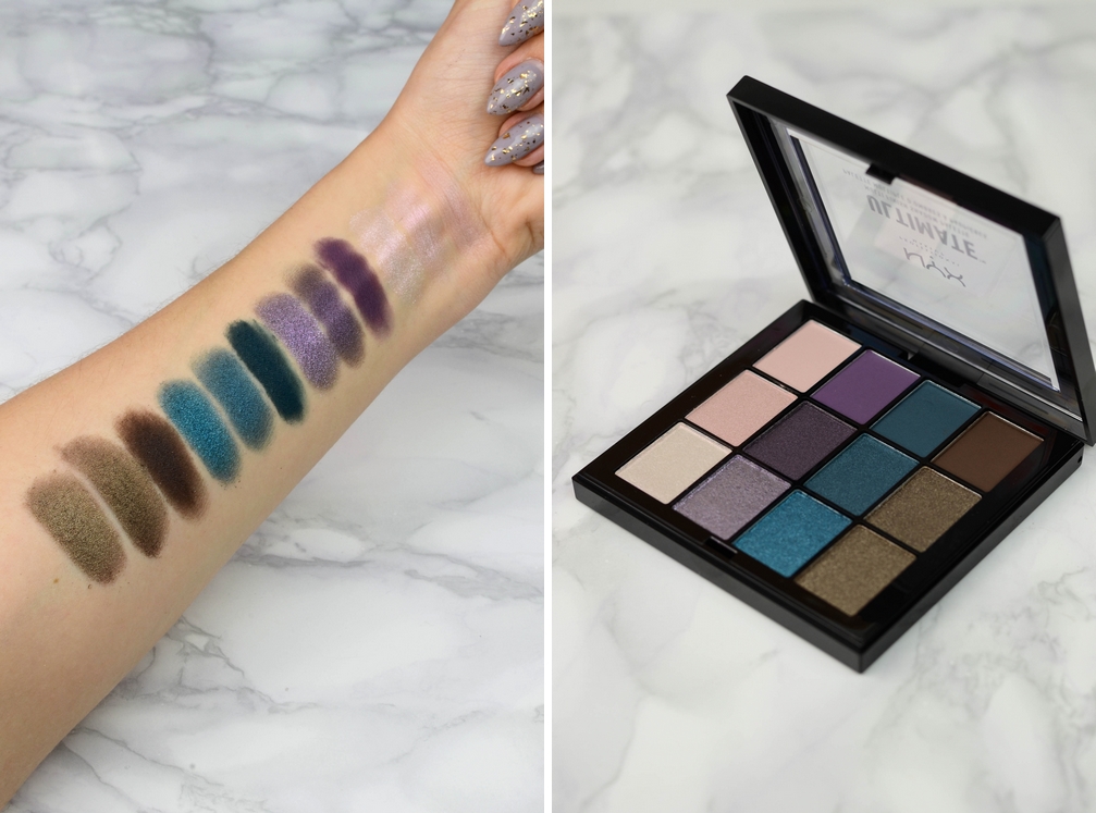 NYX PROFESSIONAL MAKEUP | ULTIMATE MULTI - FINISH SHADOW PALETTES | Alksne Nyx Ultimate Multi Finish Shadow Palette
