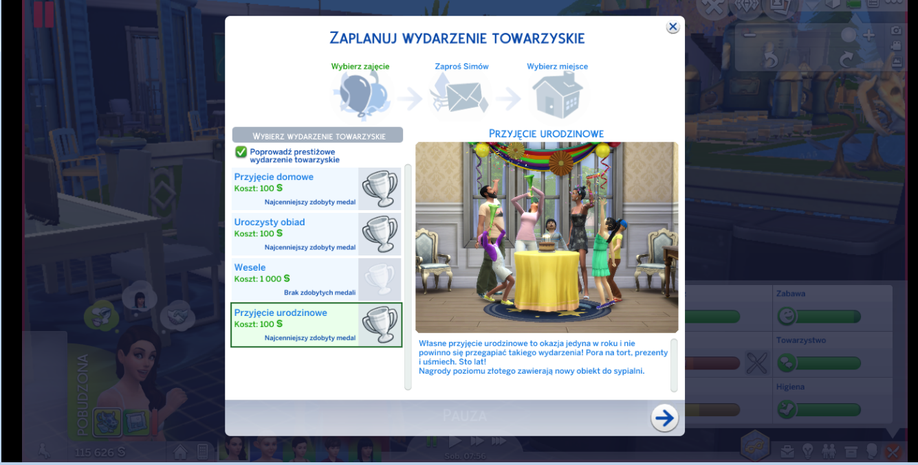 O Sims-ach i nie tylko! : SUPER URODZINY THE SIMS 4 Jak Zorganizować Urodziny W The Sims 4