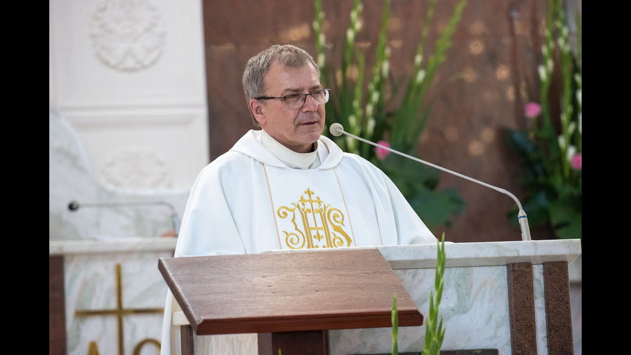 o. W. Zagordzki - wstęp do Mszy św. I Redemptoryści I Piotrków Parafia Miłosierdzia Bożego Piotrków Trybunalski