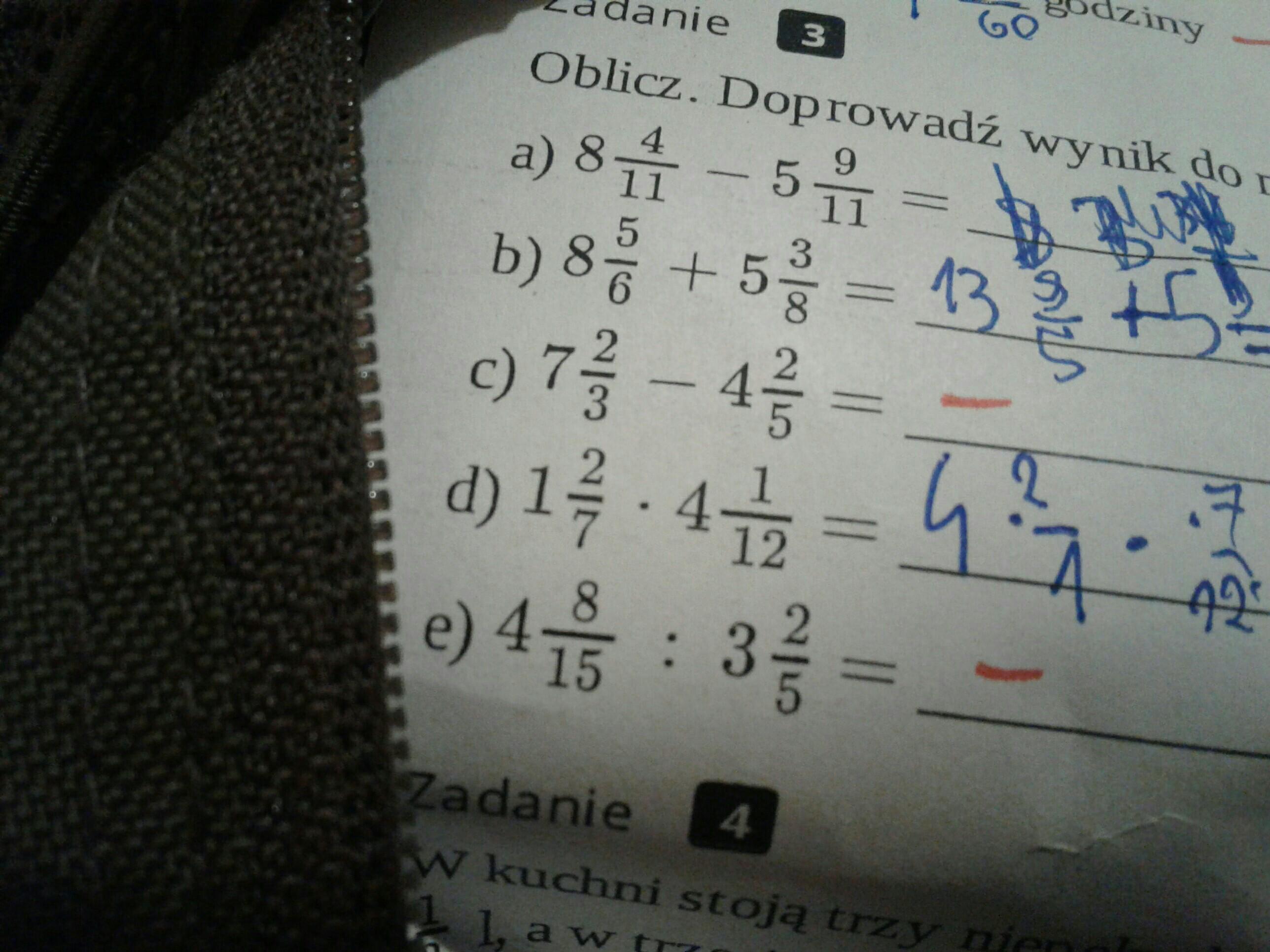 oblicz doprowadz wynik do najprostszej postaci - Brainly.pl Oblicz Doprowadź Wynik Do Najprostszej Postaci