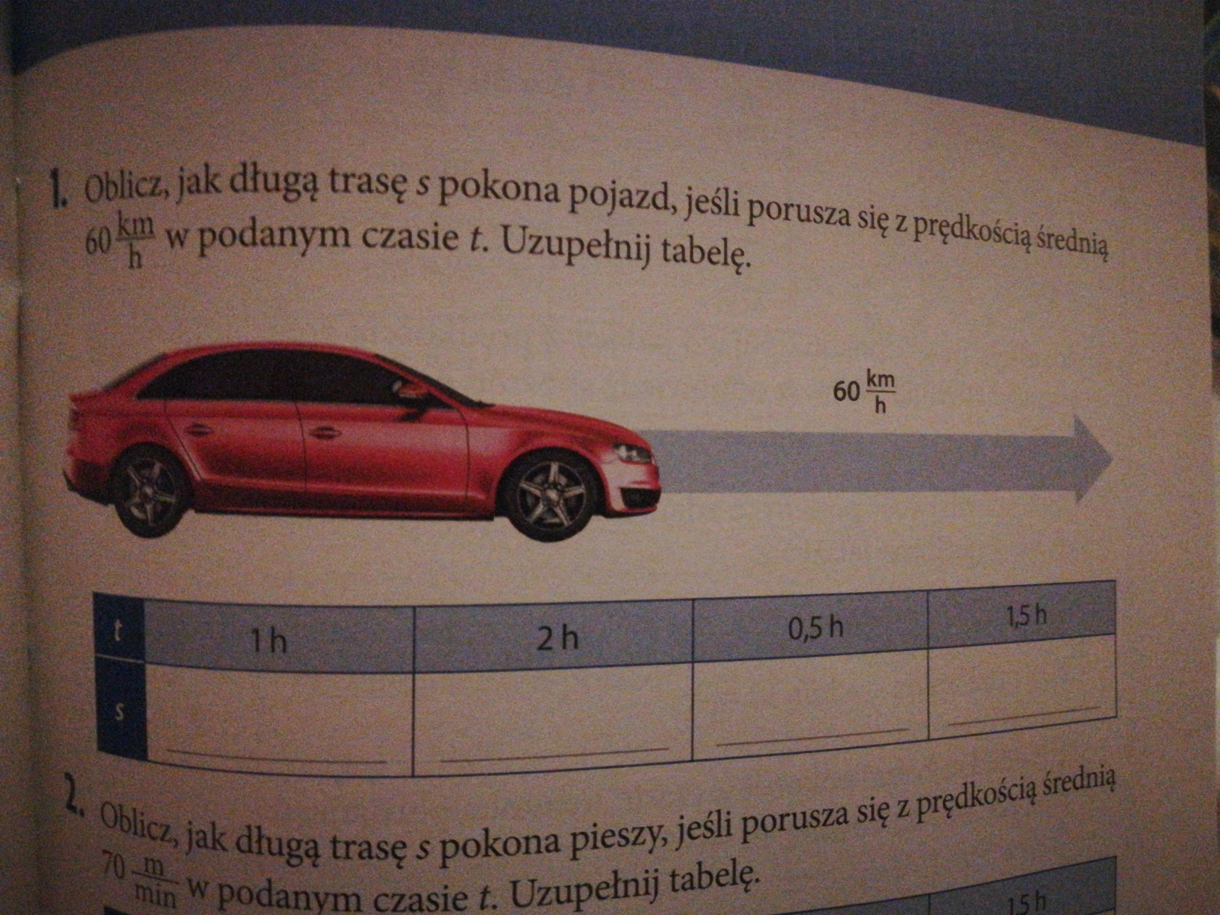 Oblicz jak długą trasę s pokona pojazd,jeśli porusza się z prędkością Oblicz Drogę Jaką Pokonał Samochód Osobowy W Ciągu 45 Min
